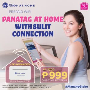 Globe At Home Prepaid WiFi LTE Advanced