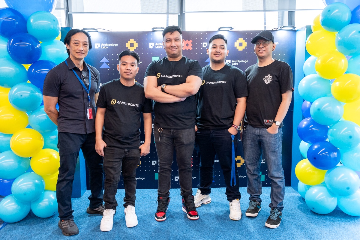 Gamer Points: Henry Yeh, Chief Revenue Officer; Marv Ishida, Chief Technology Officer; Johannes Cortez, Chief Executive Officer; John Clarenze Macalintal, Chief Growth Officer; and Aldrin Serpa Juan, VP of Product Development.