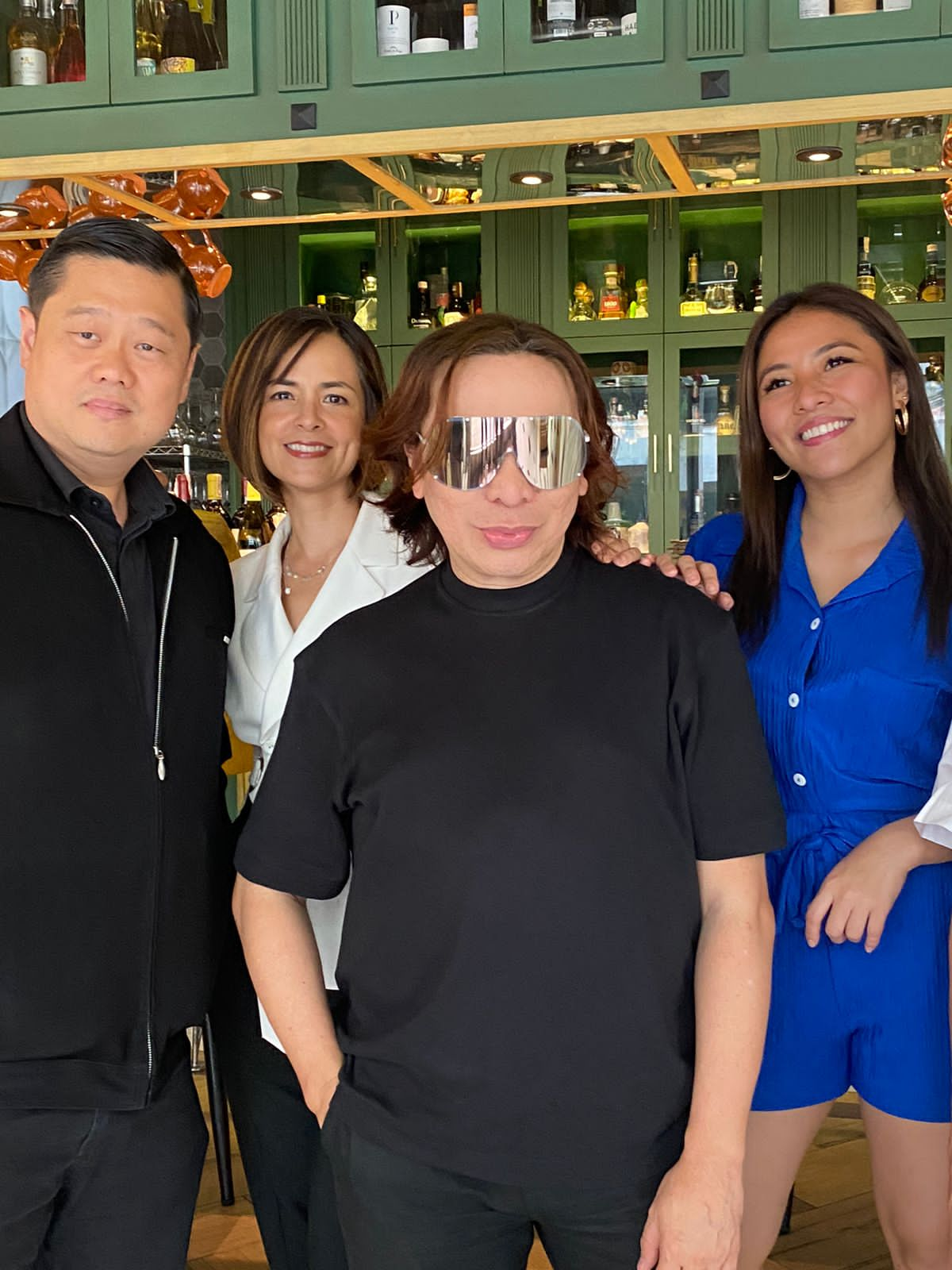 Michael Cinco with PBW convenors Donald Lim, Janelle Barreto, and Chezka Gonzales