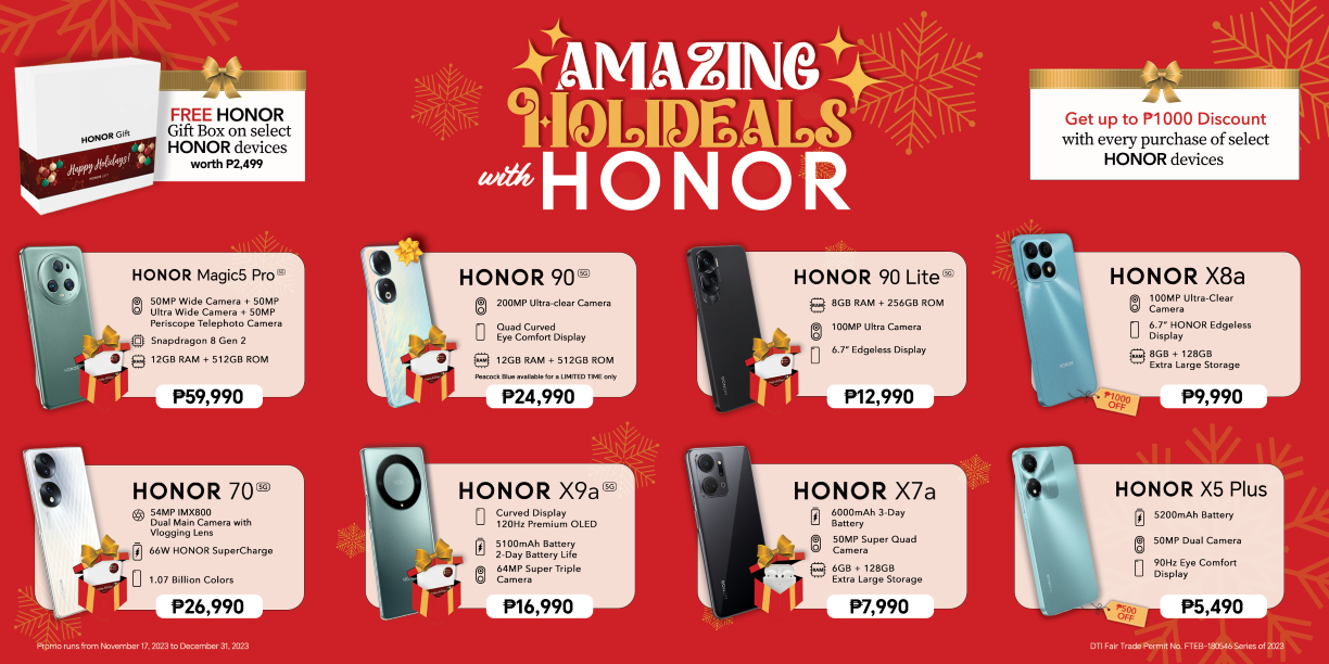 HONOR Amazing Holideals