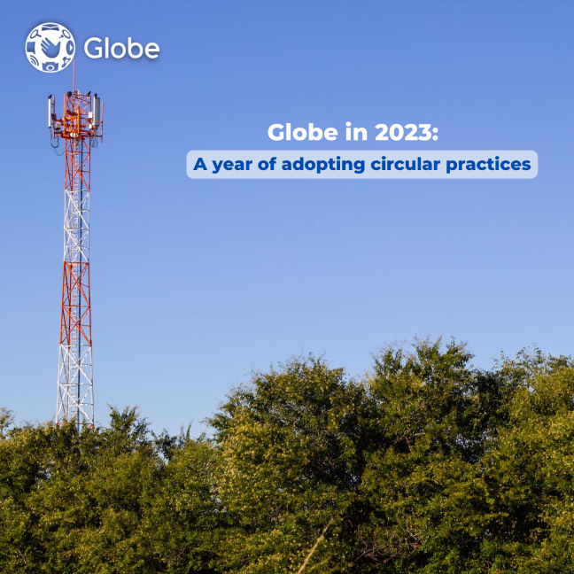 Globe in 2023: A year of adopting circular practices