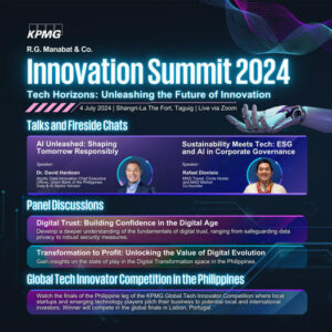 KPMG Innovation Summit 2024: Tech Horizons: Unleashing the Future of ...