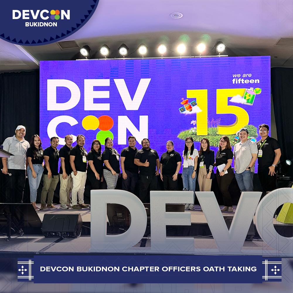 DEVCON Bukidnon officers’ oath-taking as the 10th local chapter of DEVCON Philippines together with the national office leaders and founding leaders of DEVCON in Mindanao