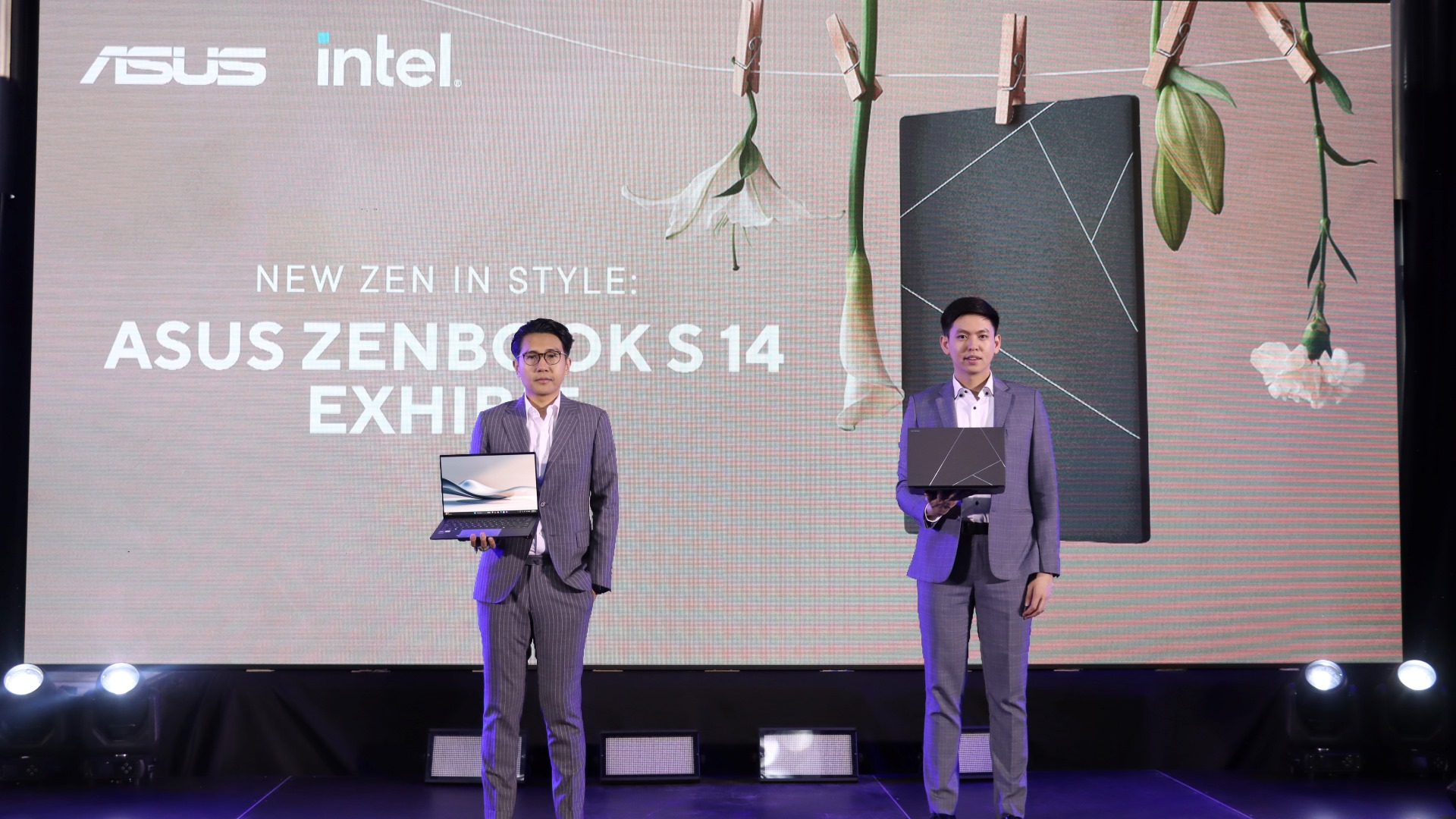 ASUS Southeast Regional Director Jimmy Lin and Philippine Business Development Manager Harrison Cheng