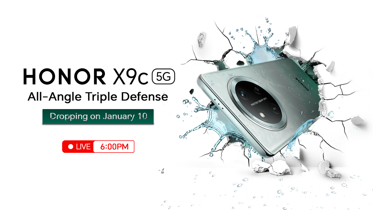 CONFIRMED HONOR X9c 5G is Coming on January 10 but Can It Survive a 500FT Drop Test